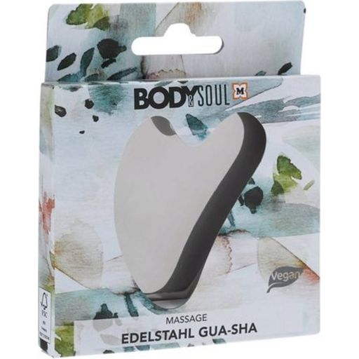 BODY&SOUL Gua-Sha Massage Stone - Stainless Steel - 1 Pc