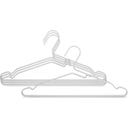 Brabantia Cintres Aluminium Lot de 4