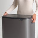 Brabantia Bo Touch Bin, 2 x 30 Liter