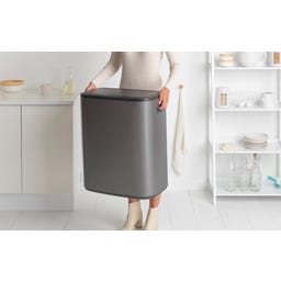 Brabantia Bo Touch Bin, 2 x 30 Liter