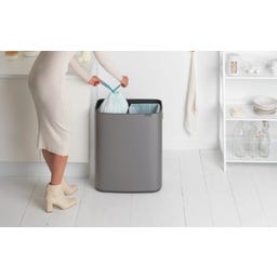 Brabantia Bo Touch Bin, 2 x 30 Liter