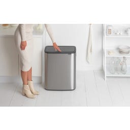 Brabantia Bo Touch Bin, 2 x 30 Liter