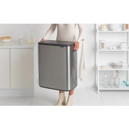 Brabantia Bo Touch Bin, 2 x 30 Liter