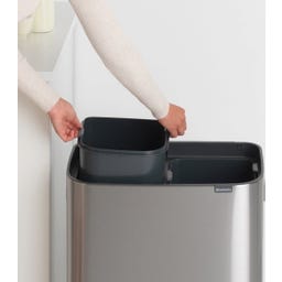 Brabantia Bo Touch Bin, 2 x 30 Liter