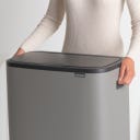 Brabantia Bo Touch Bin, 2 x 30 Liter