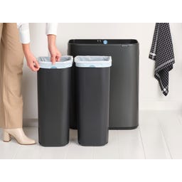 Brabantia Bo Touch Bin, 2 x 30 Liter