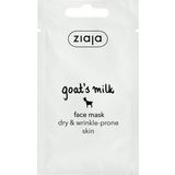 Goat's Milk (Kozie mleko) Maseczka do twarzy mleczny kompres (20 saszetek x 7ml)