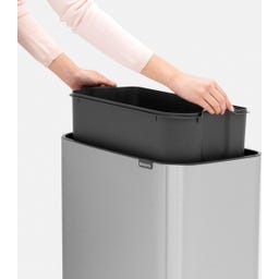 Brabantia Bo Touch Bin 36 L met Kunststof Inzet