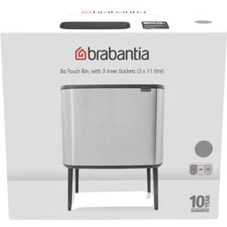 Brabantia Bo Touch Bin 3x11 Litres