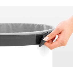 Brabantia Wäschebox 60 Liter mit Kunststoffdeckel