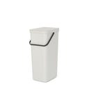 Brabantia Sort & Go Afvalemmer, 40 Liter