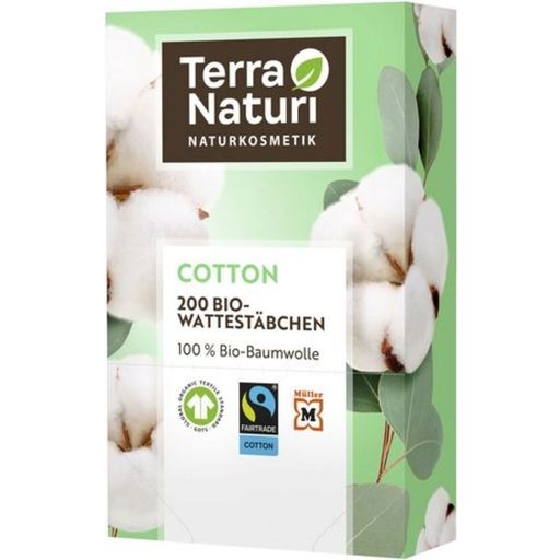 Terra Naturi Cotton Swabs - 200 Pcs