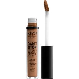 NYX Professional Makeup Can't Stop Won't Stop Contour Concealer - 16 - Mahogany