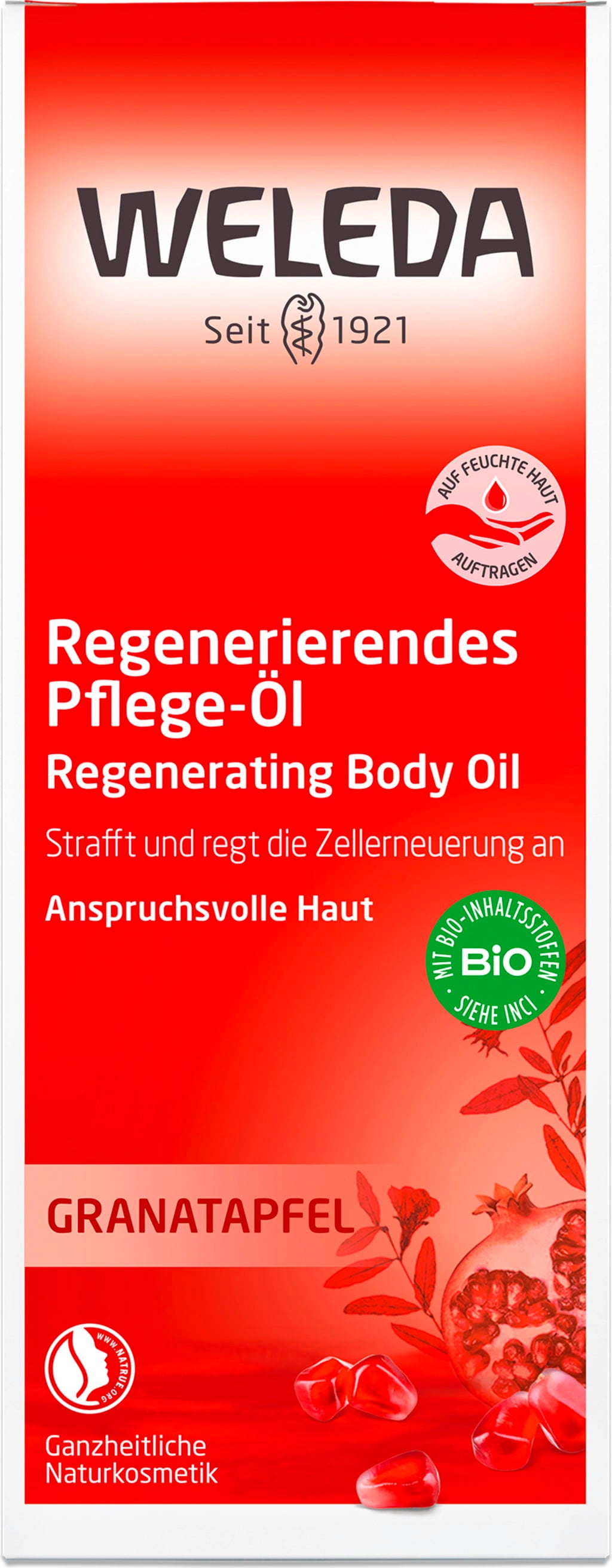 Weleda Huile Régénératrice à la Grenade - 100 ml