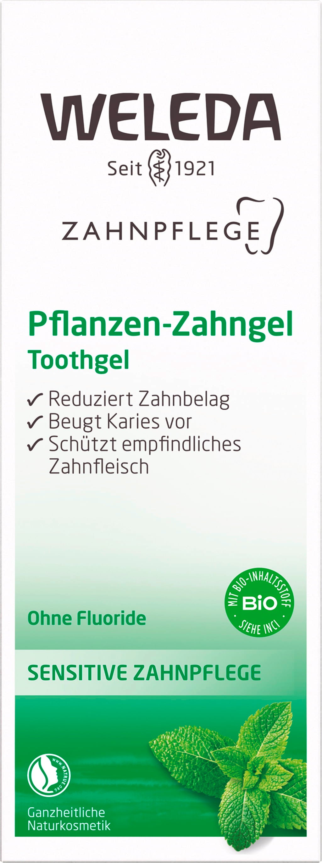 Weleda Gel Dentifrice Végétal - 75 ml