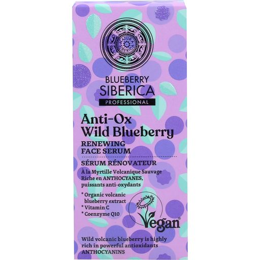 Natura Siberica Blueberry Anti-Ox Renewing Face Serum - 30 ml