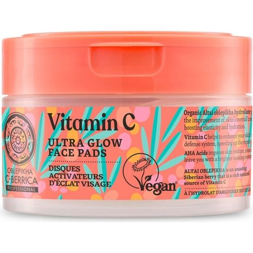 Oblepikha C-Berrica - Vitamin C Ultra Glow Face Pads - 20 pz.