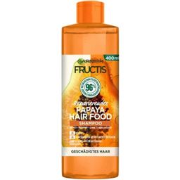 FRUCTIS Hair Food - Shampoo, Papaya Riparatrice - 400 ml