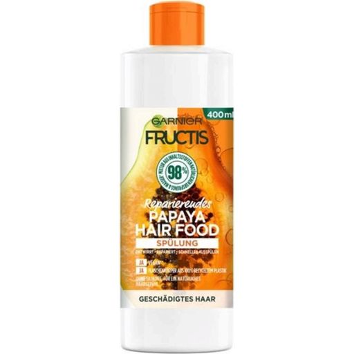 FRUCTIS Hair Food - Balsamo, Papaya Riparatrice - 400 ml