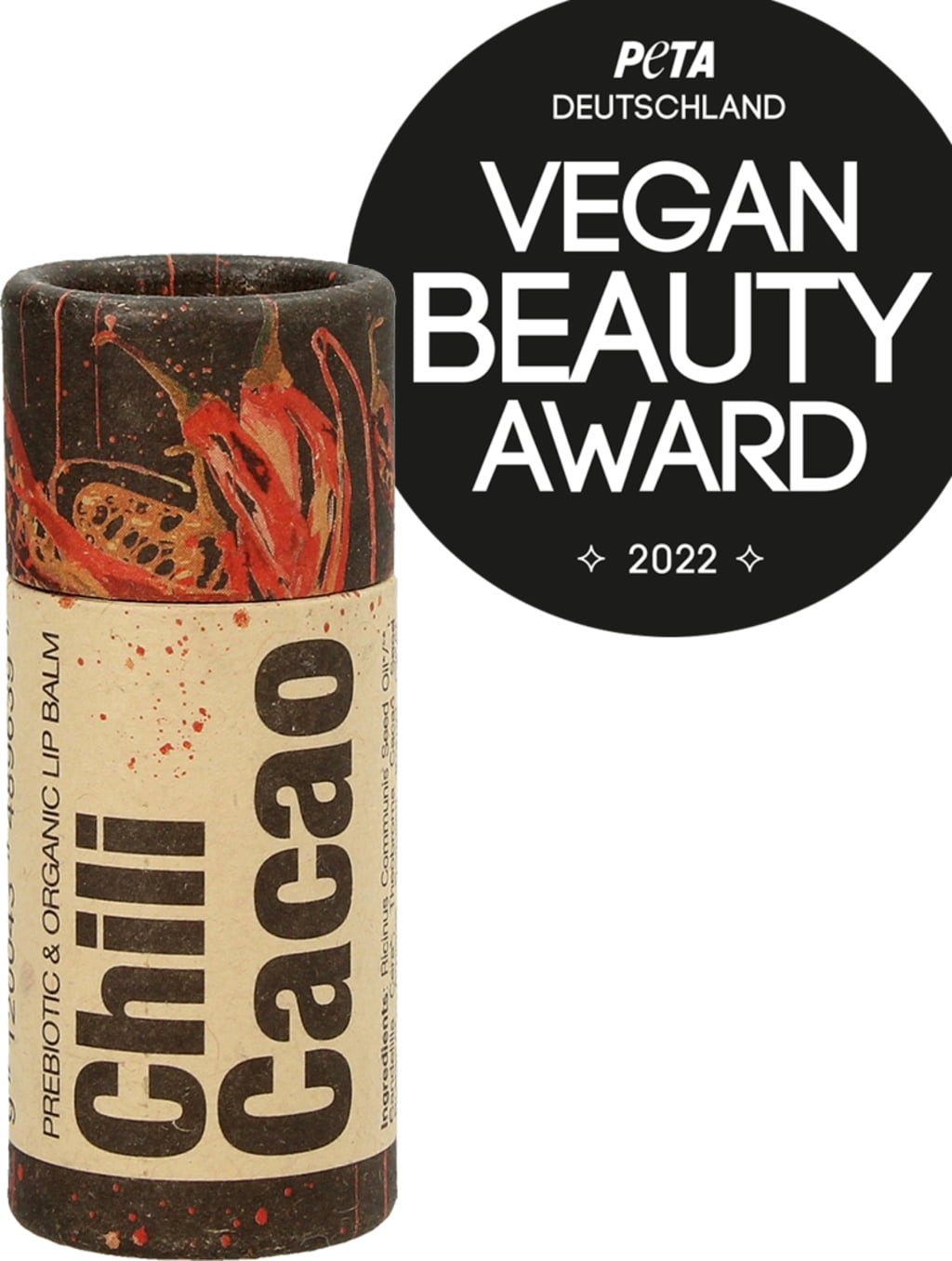 Hands on Veggies Organic Chili & Cacao Lip Balm