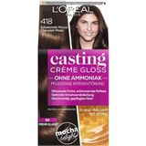 Casting Crème Gloss odsevni preliv za lase - 418 moka čokolada