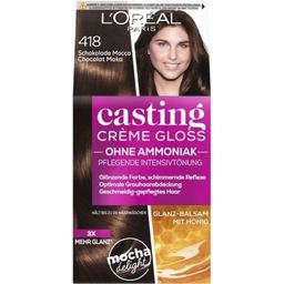 Casting Crème Gloss odsevni preliv za lase - 418 moka čokolada - 1 kos
