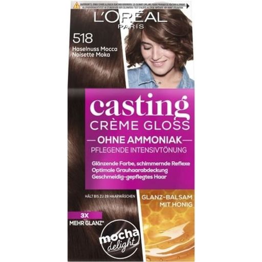 Casting Crème Gloss Conditioning Colour - 518 Hazelnut Mocha - 1 Pc