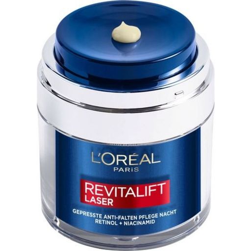 REVITALIFT Laser X3 Pressed Anti-Wrinkle Night Cream Retinol + Niacinamide - 50 ml