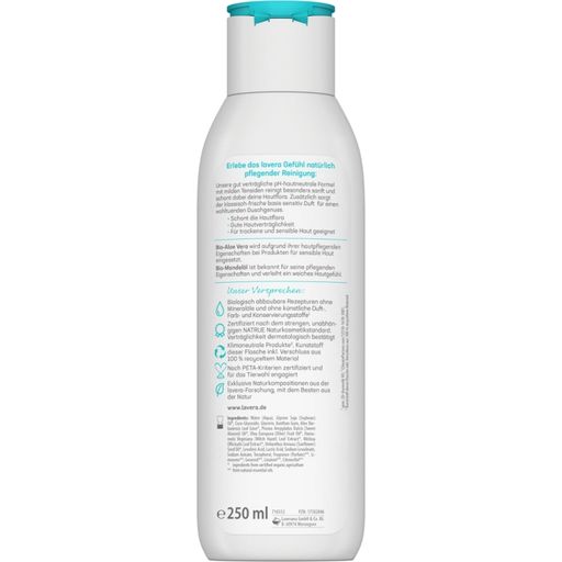 Lavera Basis Sensitiv Cream Body Wash - 250 ml