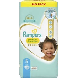 Premium Protection Luiers - Maat 5, 11-16 kg - 50 Stuks