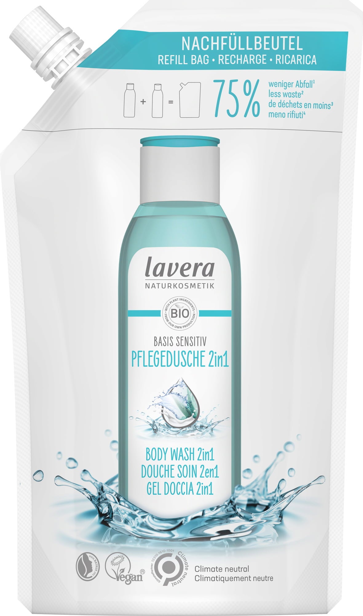 lavera basis sensitiv Gel Doccia 2in1