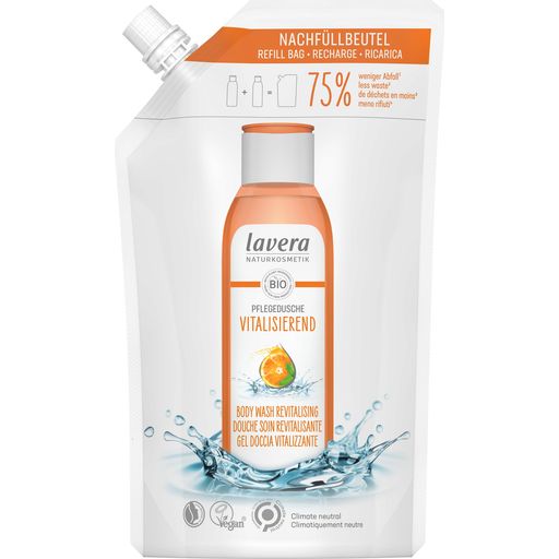 Lavera Revitalising Body Wash - Refill Bag, 500 ml