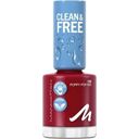 MANHATTAN Lak za nohte Clean & Free - 156 - Poppy Pop Red