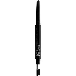 NYX Professional Makeup Fill & Fluff Eyebrow Pomade Pencil - 8 - Black