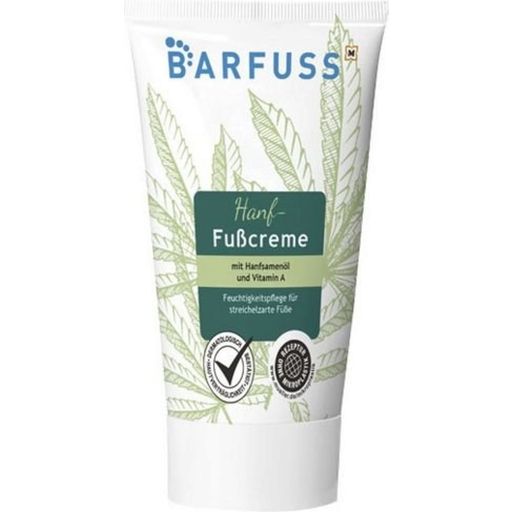 BARFUSS Foot Cream Hemp Seed Oil & Vitamin A - 75 ml