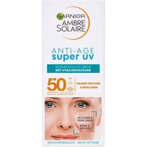 AMBRE SOLAIRE - Crema Solare Anti-Età Super UV SPF 50 - 50 ml