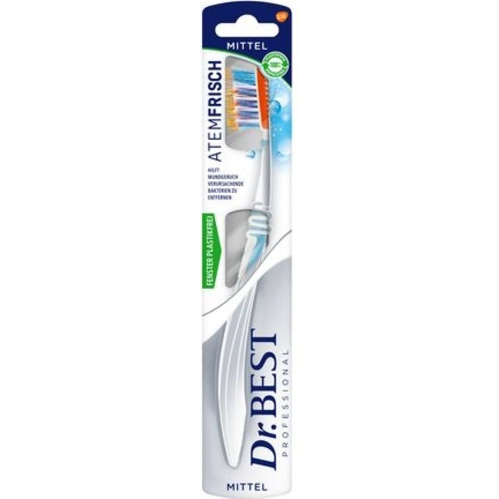 Dr.BEST Professional Toothbrush Fresh Breath - Medium - oh feliz  International Online Shop