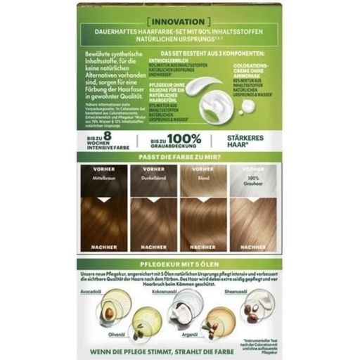 Nutrisse Ultra Creme Permanent Care Hair Colour No. 6.03 Natural Golden Dark Blonde - 1 Pc