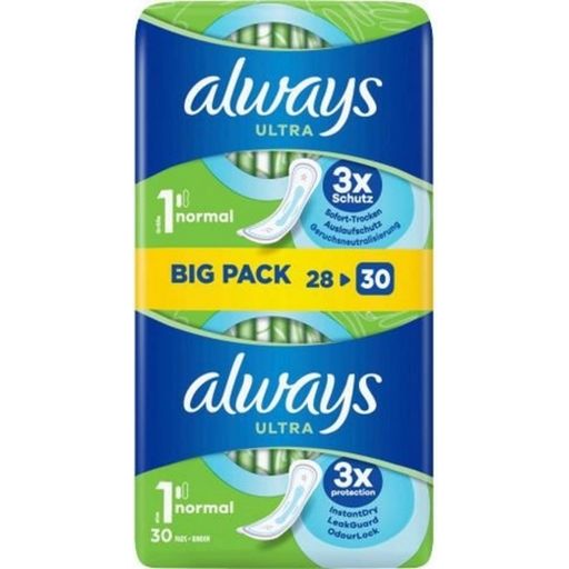 always Ultra Normal Pads - Size 1 - 30 st.