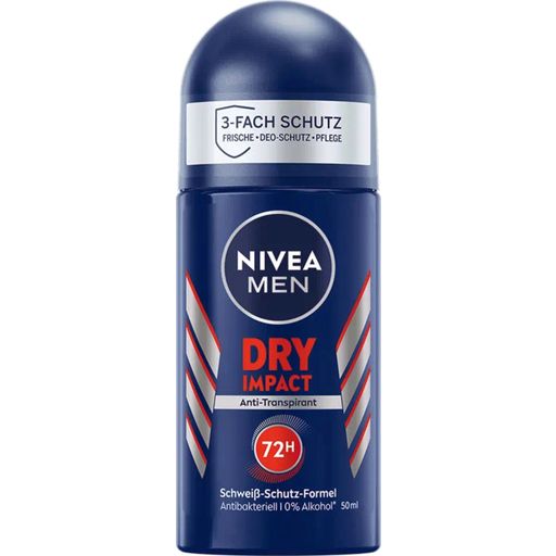 NIVEA MEN - Dry Impact Roll-On - 50 ml