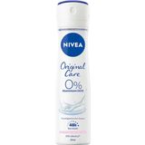 NIVEA Original Care Deo Spray utan Aluminium