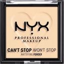 NYX Professional Makeup Can’t Stop Won’t Stop Mattifying Powder - 01 - Fair