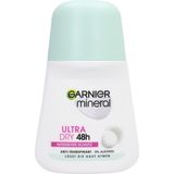 GARNIER mineral - Desodorante Roll-On, Ultra Dry