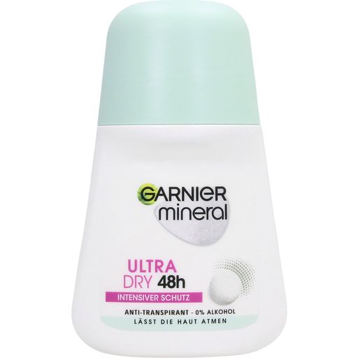GARNIER mineral - Dedorante Roll-On, Ultra Dry - 50 ml