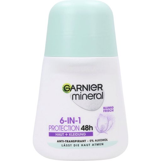 mineral - Desodorante Roll-On, 6in1 Protection - 50 ml