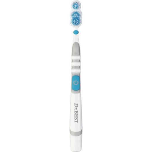 Escova de Dentes Vibratória com Bateria Polimed - Média - 1 Unid.