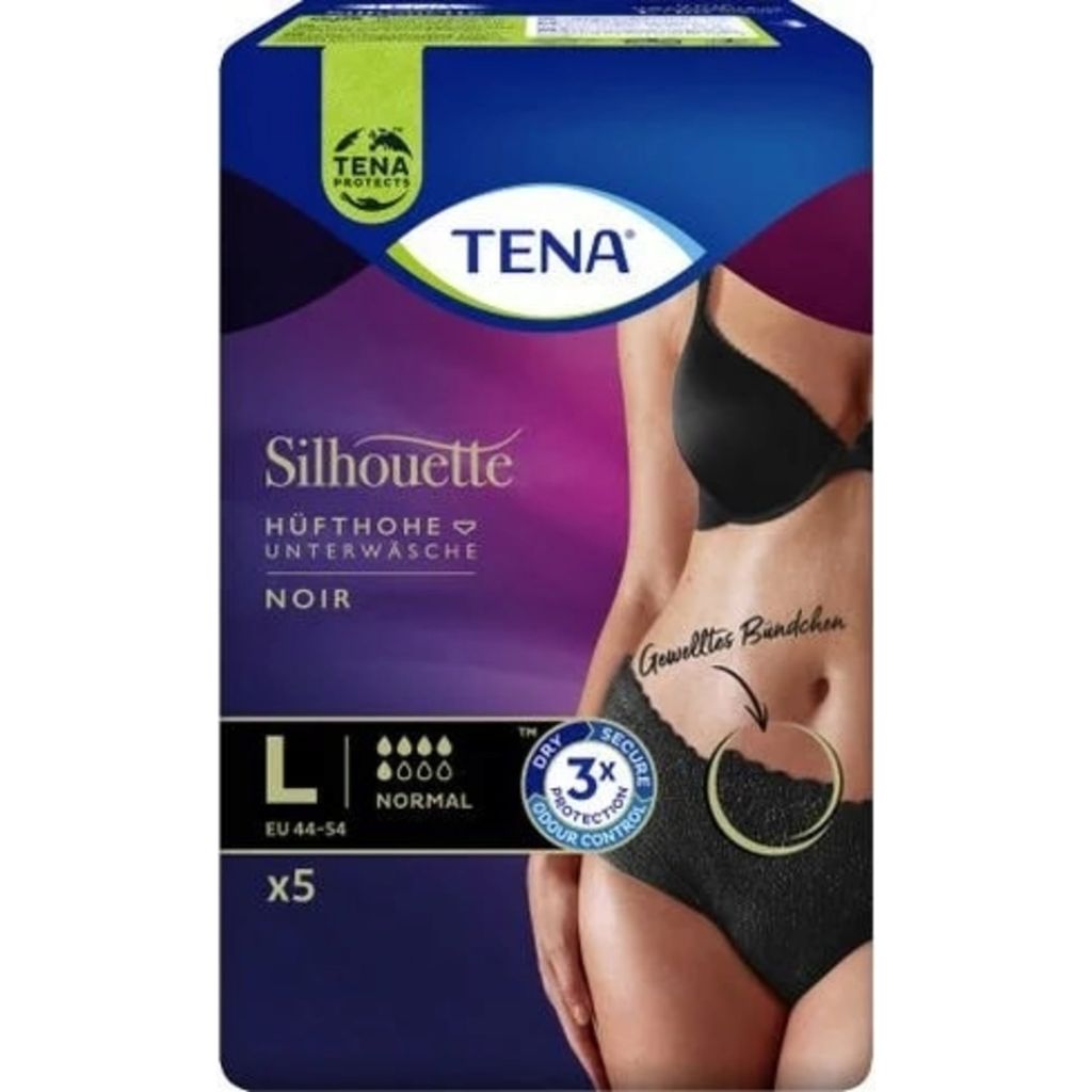 TENA Silhouette Normal Noir incontinence pads