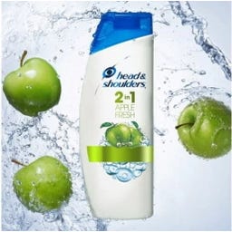 Head & Shoulders Shampoo Apple Fresh 2in1 - 250 ml
