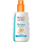 AMBRE SOLAIRE Sonnenschutz Spray Refresh Invisible Protect LSF 30