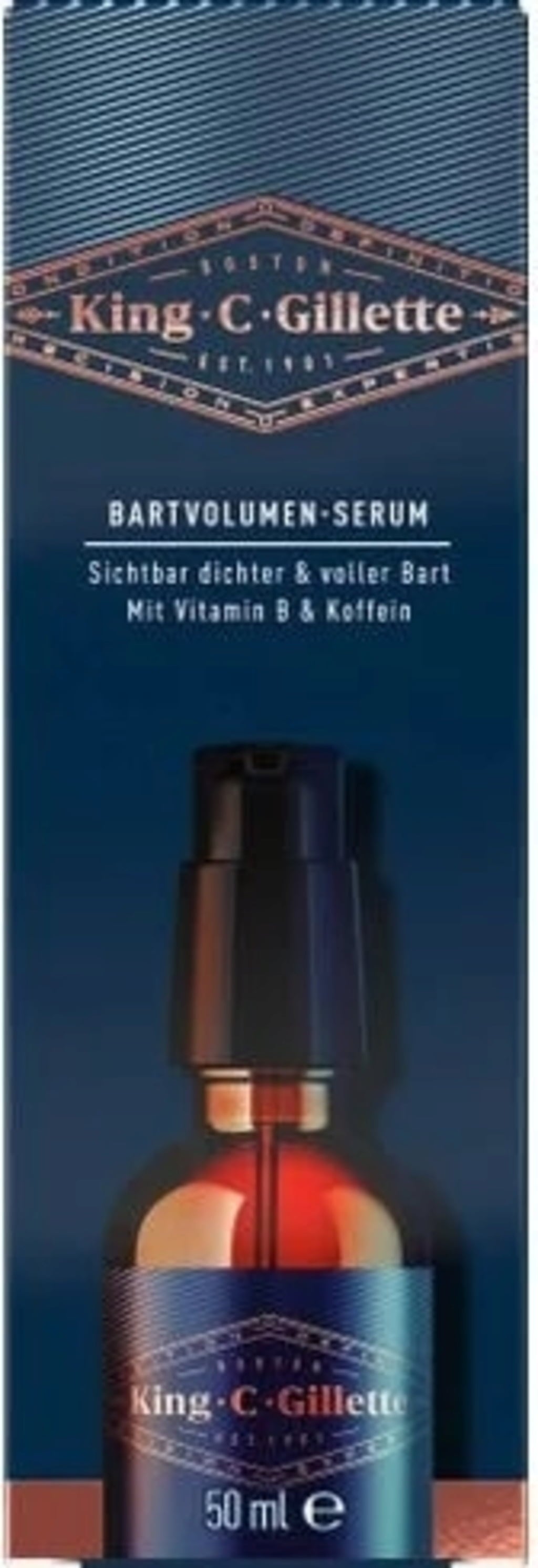 Gillette King C. Sérum Épaississant Barbe - 50 ml